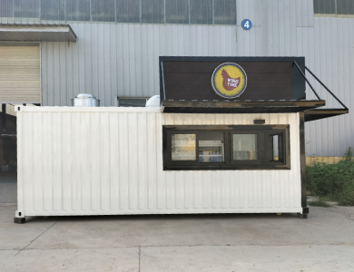 shipping container kitchen